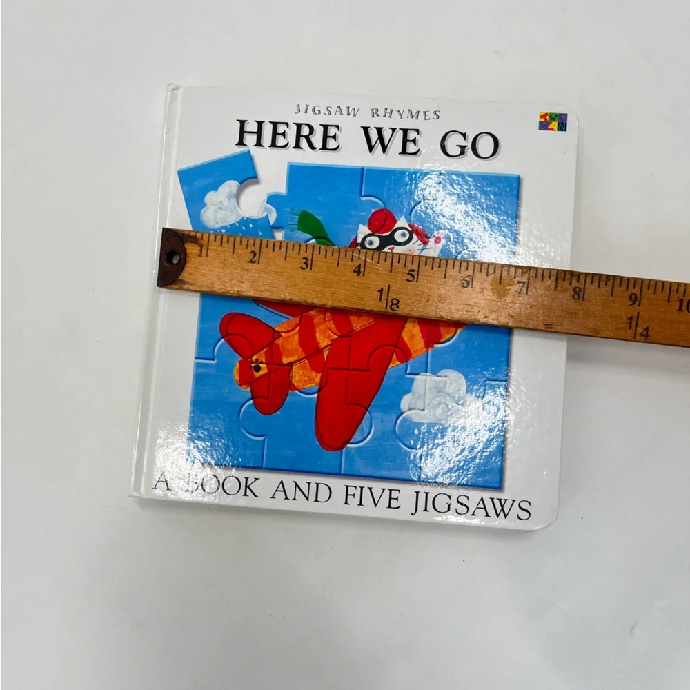 Lot of 2 Childrens Jigsaw and Rhyme Board Books Splish Slash Here We Go - Picture 9 of 12